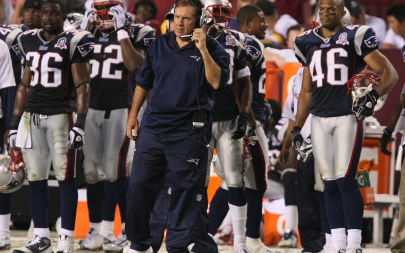 The New England Patriots' legendary Head Coach, Bill Belichick