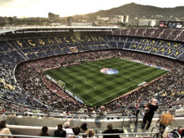 FC Barcelona's famous Nou Camp stadium