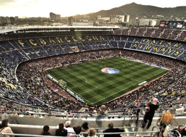 FC Barcelona's famous Nou Camp stadium