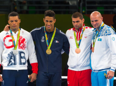 Joe Joyce (left) missed out on Gold at the 2016 Olympics