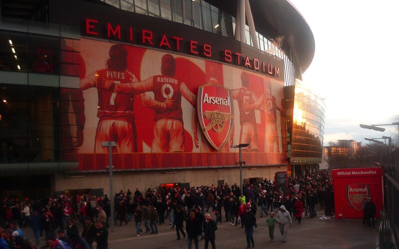 The Emirates Stadium, home of Arsenal FC