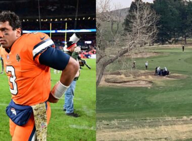 Russell Wilson Experiences Frightening Golf Course Accident, Flipping Cart into Bunker