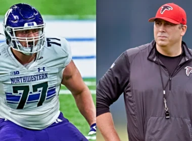 Titans' First-Round Pick Peter Skoronski Recounts Falcons HC Arthur Smith Calling His Interview 'Boring'