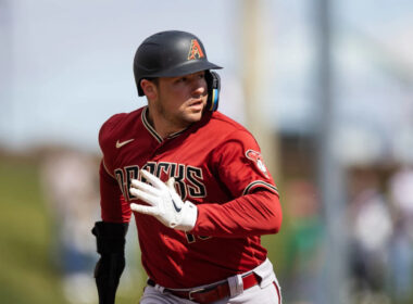 Buddy Kennedy batting in Triple-A