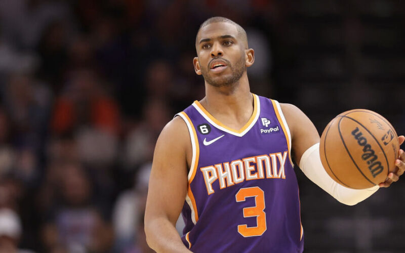 Phoenix Suns basketball team in action