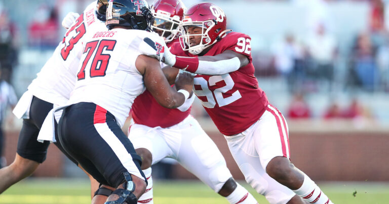Former Oklahoma DL Kori Roberson transferring to SMU