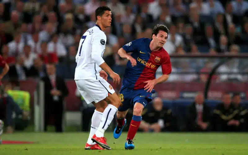 Cristiano Ronaldo and Lionel Messi