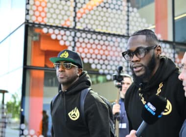 Boxing star Deontay Wilder