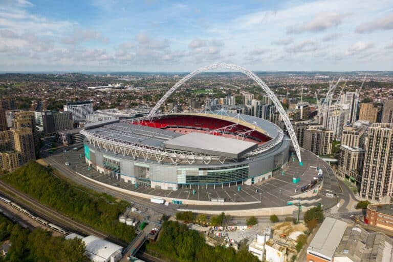 FA Cup football venue Wembley Stadium