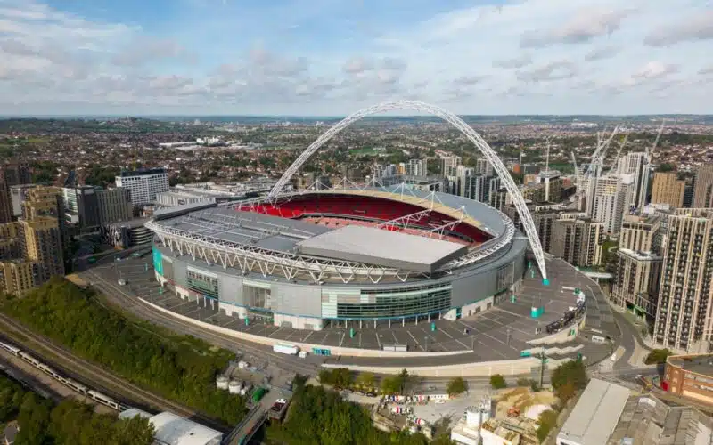 FA Cup football venue Wembley Stadium