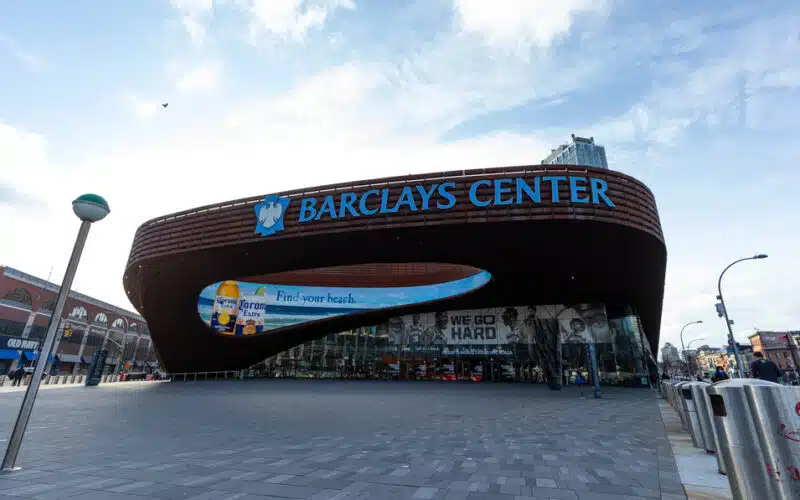 The Barclays Centre in Brooklyn, New York