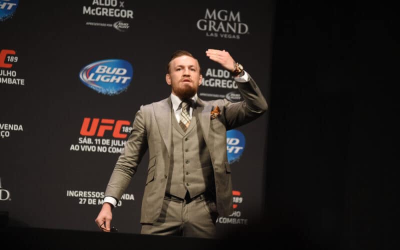 UFC fighter and MMA star Conor McGregor