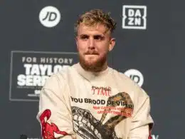 A photo of boxing star Jake Paul